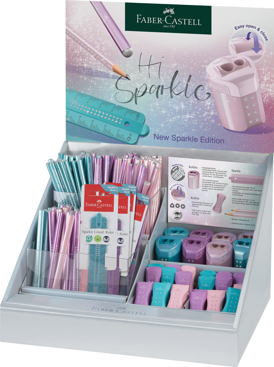 DISPLAY SPARKLE FAMILY 2024 FABER-CASTELL DISPLAY SPARKLE FAMILY 2024 FABER-CASTELL